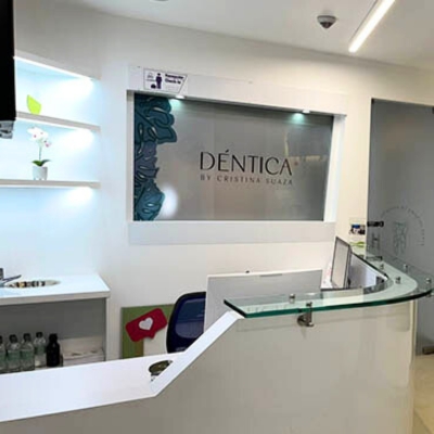 Dentica by Cristina Suaza clinic reception