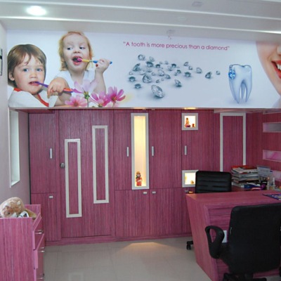 City Dental Hospital Rajkot reception area